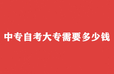 中专生该如何报考自考大专才能不走弯路