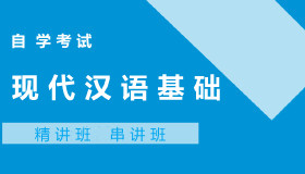 00854现代汉语基础自考课程